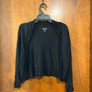Avenue Classic Black Knit Sweater